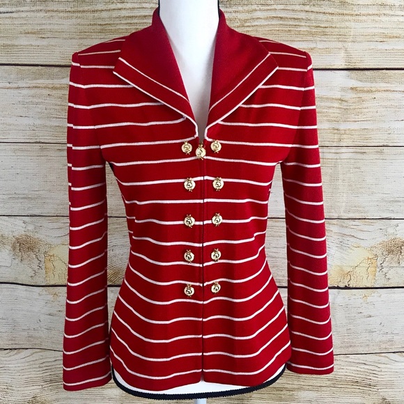 St. John Collection Sweaters - ST. John Collection by Marie Gray Knit Jacket